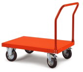 TT-0163-rotorange-Plattformwagen