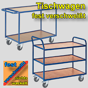 Rollwangen Tischwagen Rollwangen