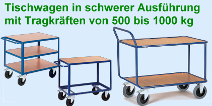 Tischwagen schwere Ausfuehrung